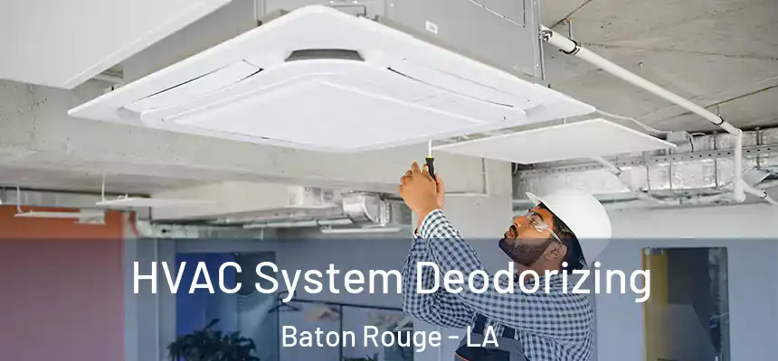 HVAC System Deodorizing Baton Rouge - LA
